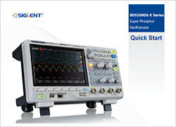 Osciloscopio digital - 2GSa/s  SDS1000CNL Series - Siglent Technologies  Co., Ltd - de sobremesa / de 2 vías / con pantalla LCD