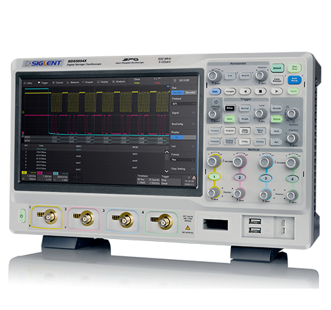 Osciloscopio digital - 2GSa/s  SDS1000CNL Series - Siglent Technologies  Co., Ltd - de sobremesa / de 2 vías / con pantalla LCD