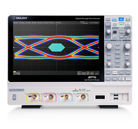  SIGLENT SDS1052DL+ Osciloscopio digital de 2 canales 50 MHz 500  MSA/s 32 K : Industrial y Científico